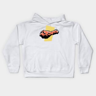 Fried Chicken Leg Kids Hoodie